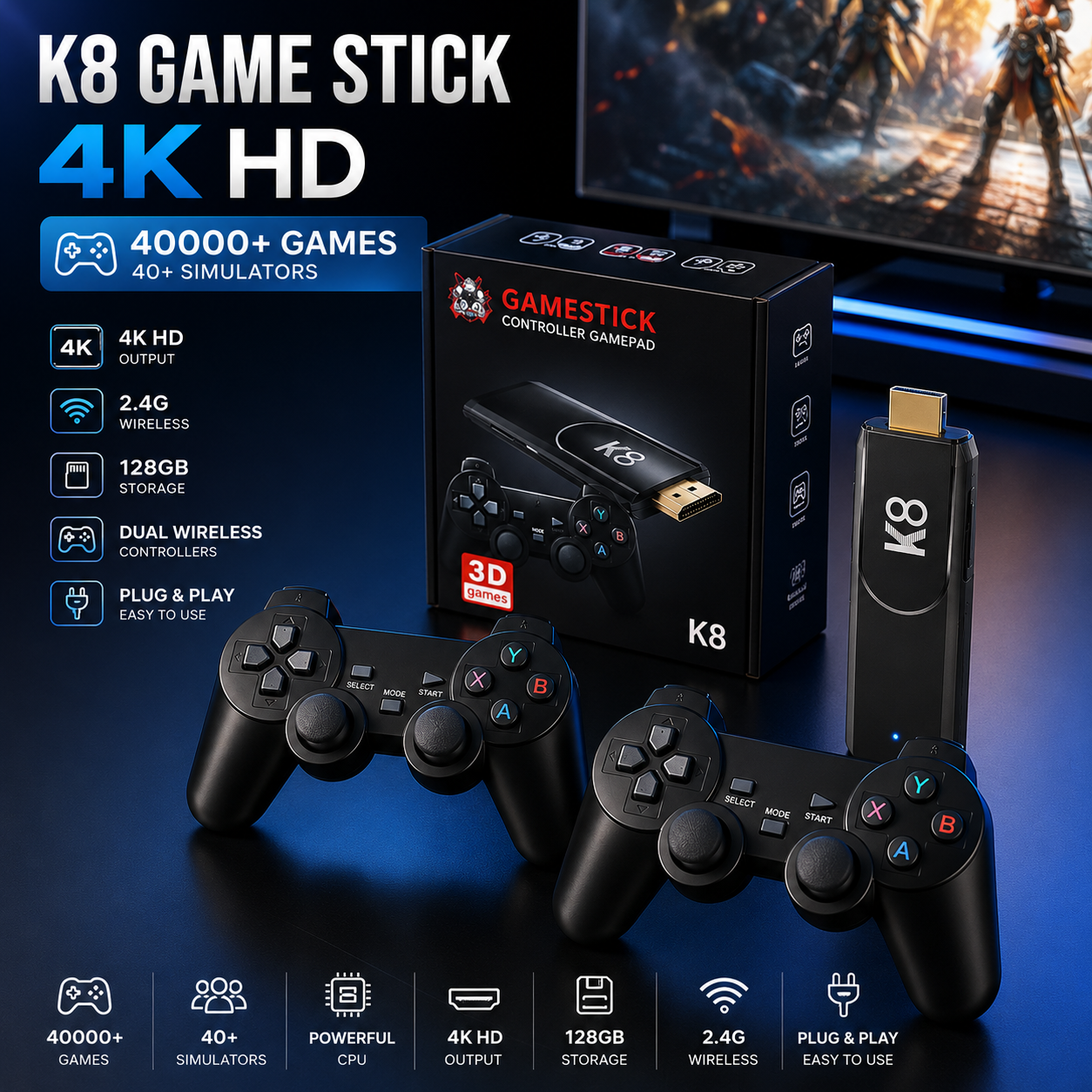 Emporium Play 40,000 Game Console™
